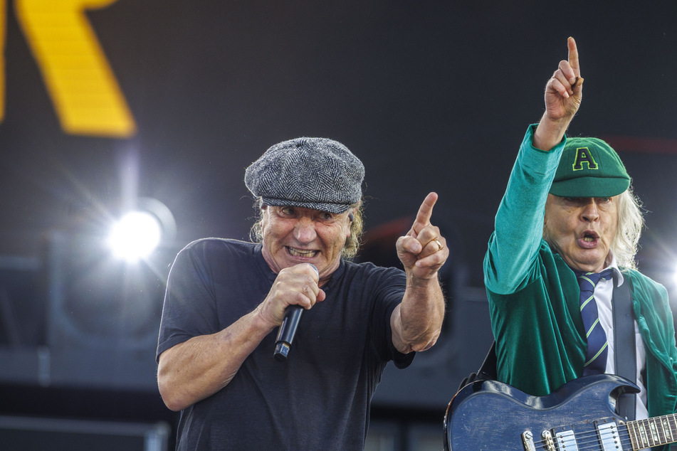 Dresden: Rock-Giganten in Dresden: AC/DC bringen die Rinne zum Beben