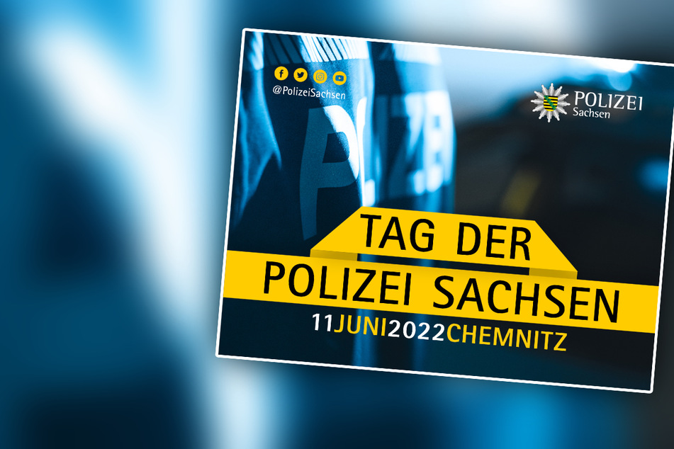 Der "Tag der Polizei Sachsen" findet am 11. Juni von 10 bis 17 Uhr in Chemnitz statt.