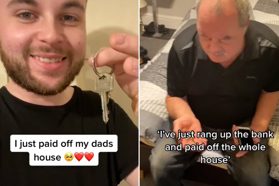 Jamie surprised the heck out of his dad by paying off his mortgage.