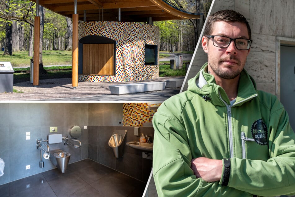 Chemnitz: Öffentliche WC-Tür defekt! Chemnitzer Bistro-Betreiber sauer: Alle wollen auf sein Klo