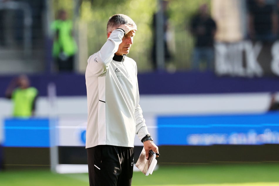 FCE-Coach Jens Härtel (56) kann durchaus mit Vorfreude auf das Auftaktspiel gegen seinen Ex-Verein Hansa Rostock blicken.