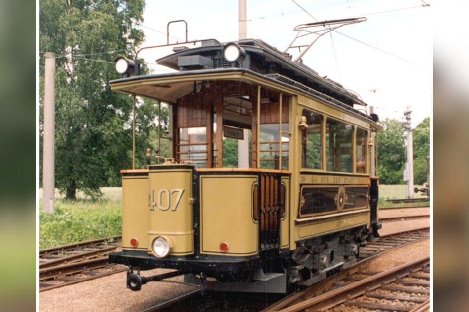 Im Straßenbahn-Museum in Köln-Thielenbruch sind zahlreiche historische Stadtbahnwagen, wie der Triebwagen 407 des damaligen Waggonbauers van der Zypen &amp; Charlier aus Köln-Deutz, zu sehen. (Archivbild)