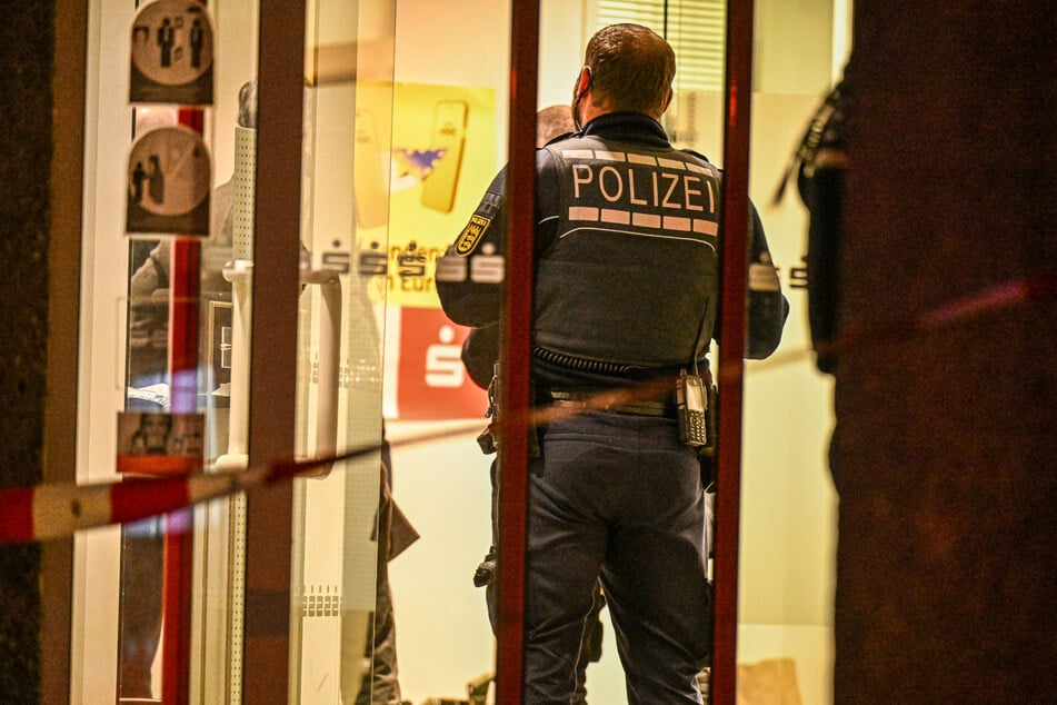 Die Polizei untersuchte den Tatort in Essingen.