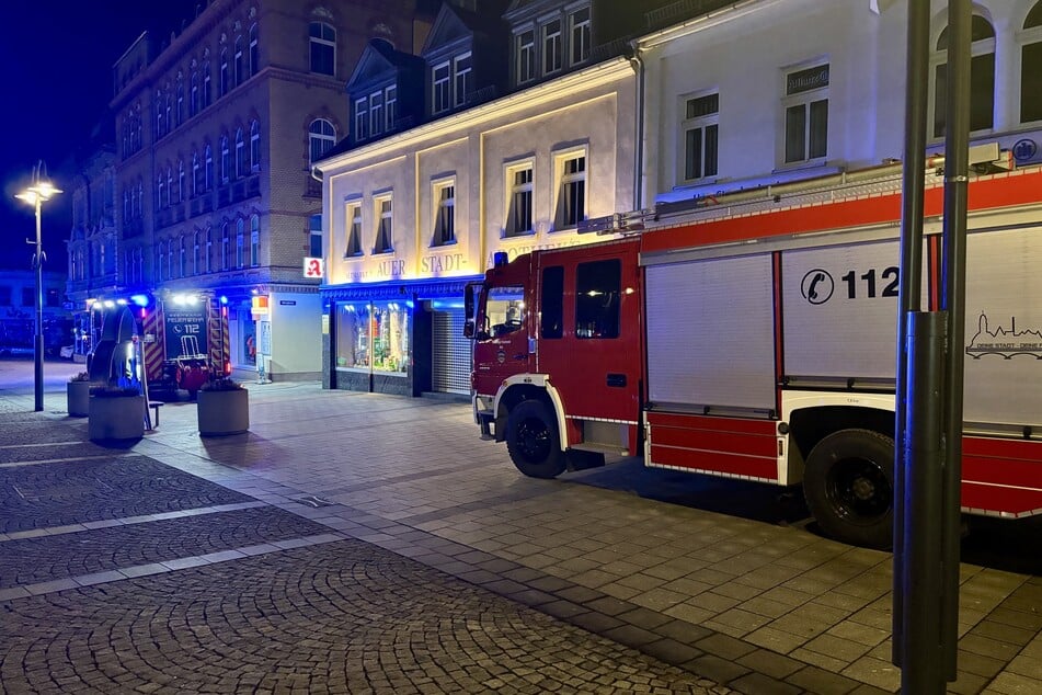 Feuerwehreinsatz am Freitagabend in Aue: Auch hier mussten die Einsatzkräfte wegen angebranntem Essen ausrücken.