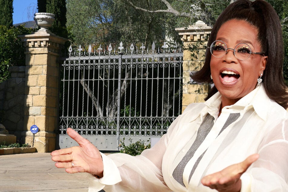 Oprah's neighbors are worried that a wall surrounding the star's Montecito estate might end up causing their own properties to get flooded.
