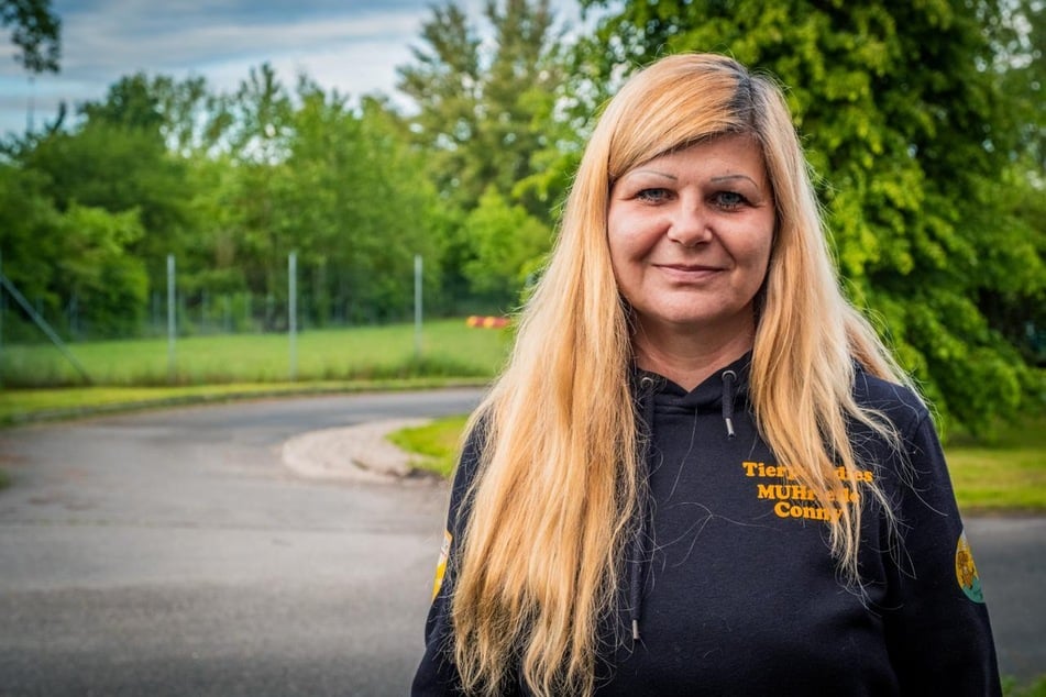 Mit dabei war unter anderem die Tierschützerin Conny Böttger.