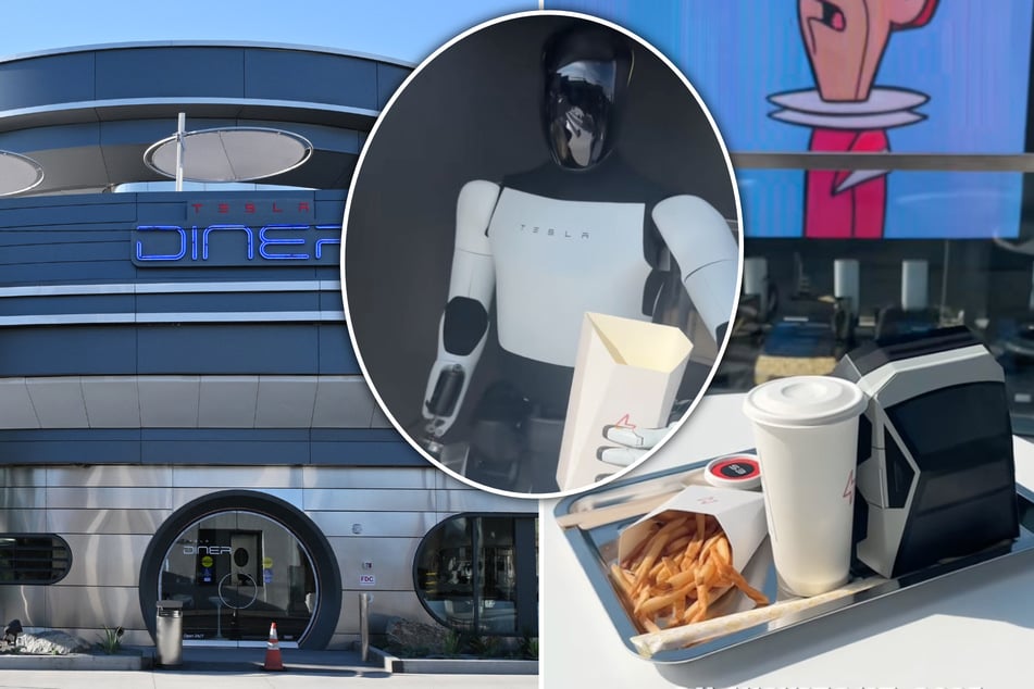 Elon Musk: "Diner der Zukunft": Elon Musk eröffnet Tesla Drive-in