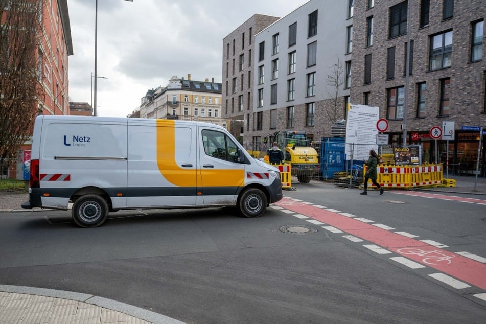 Die Netz Leipzig machte sich sofort an die Reparaturarbeiten.