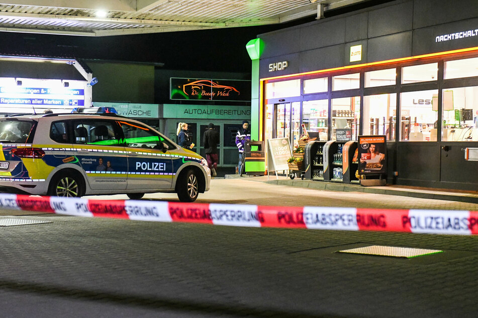 Eine Tankstelle in Potsdam wurde ausgeraubt.