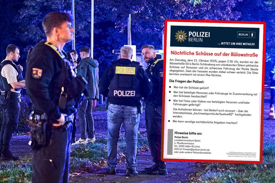 Nächtliche Schüsse in Schöneberg: Wer hat etwas gesehen oder gehört?