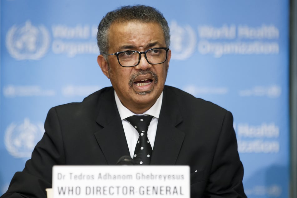 Tedros Adhanom Ghebreyesus (55), Generaldirektor der Weltgesundheitsorganisation (WHO), informiert bei einer Pressekonferenz über den aktuellen Stand der Situation bezüglich des neuartigen Coronavirus (2019-nCoV).