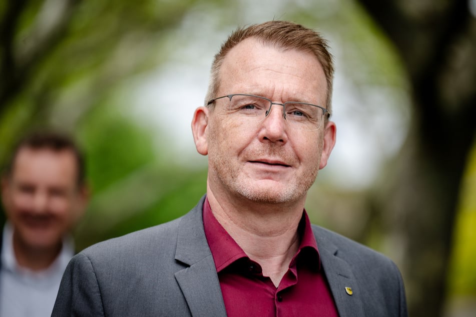 Mittelsachsen-Landrat Sven Krüger (parteilos, im Bild) sorgt sich um OB Philipp Preißler.