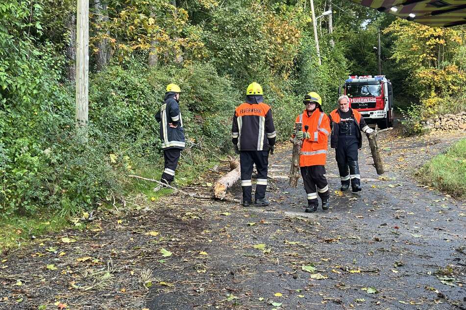 Die Feuerwehr hatte vor allem in Franken alle Hände voll zu tun.