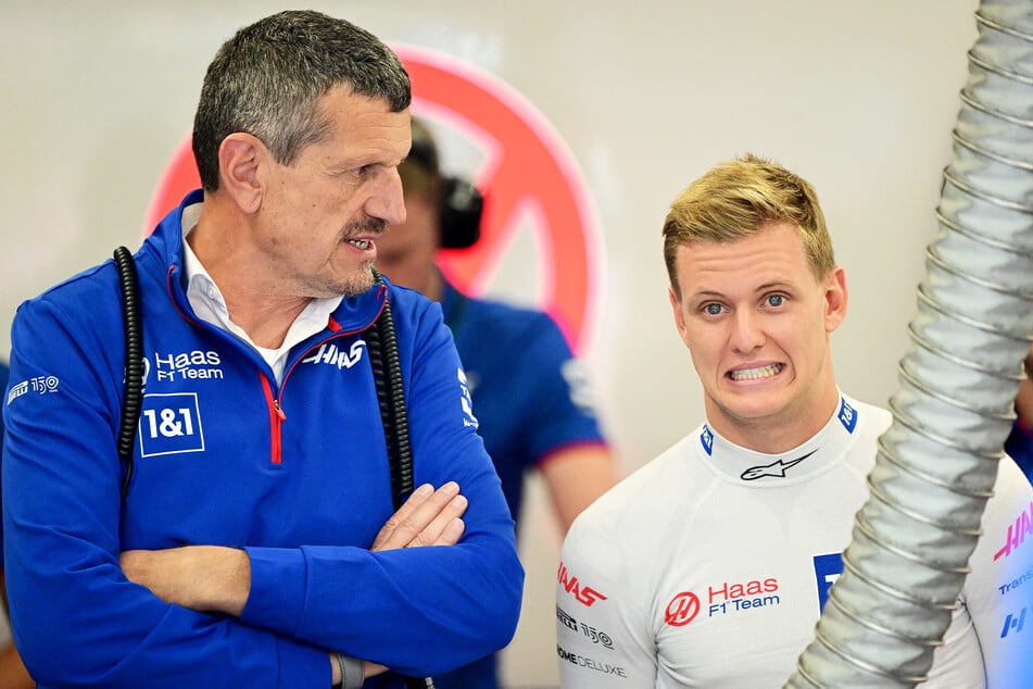 Haas-Chef Günther Steiner (57, l.) und F1-Pilot Mick Schumacher (23) werden wohl keine Freunde mehr.