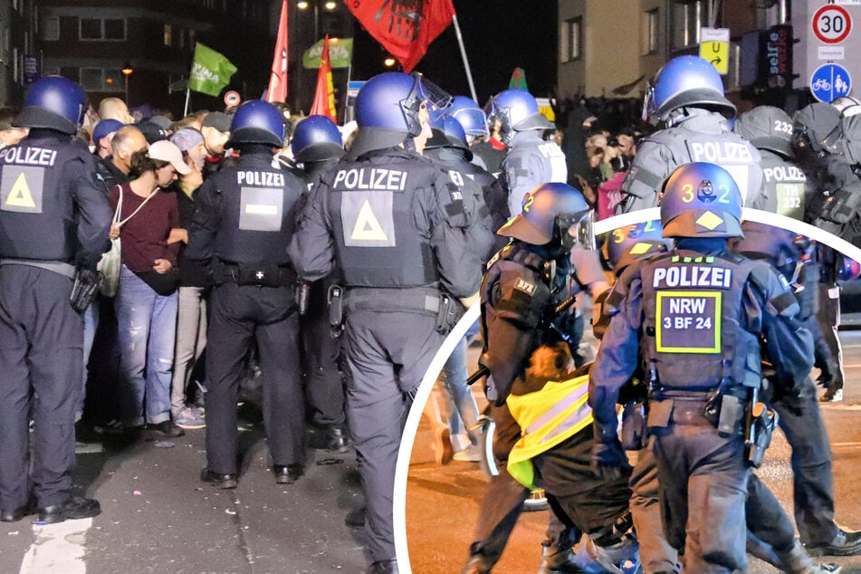 Kölner Linke übt scharfe Kritik: Polizei hat Anti-Kriegs-Demo "mit massiver Gewalt" eskalieren lassen