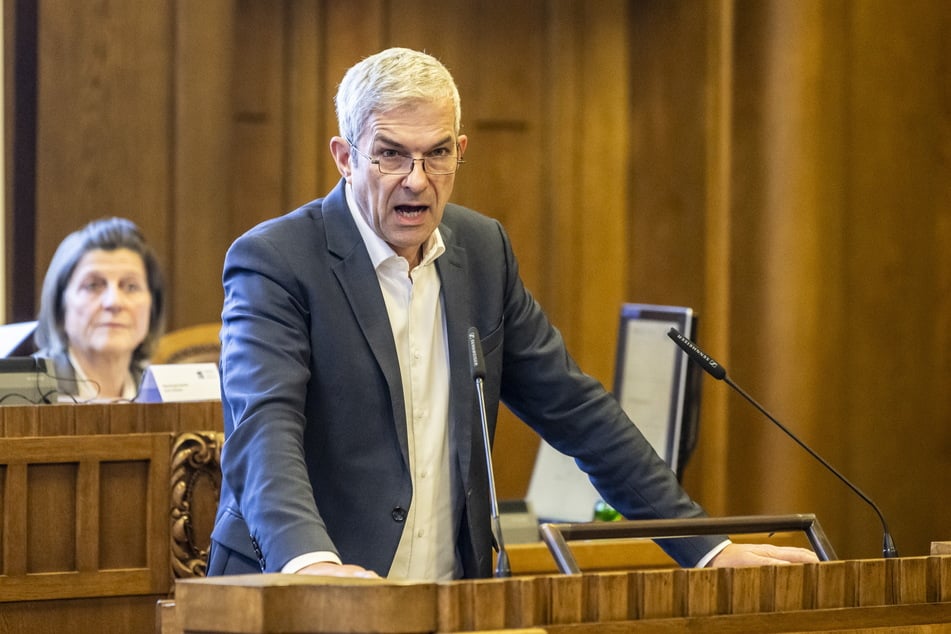 Volkmar Zschocke (55, Grüne) warnt vor einer "ausufernden Sparpolitik". Foto: Ralph Kunz