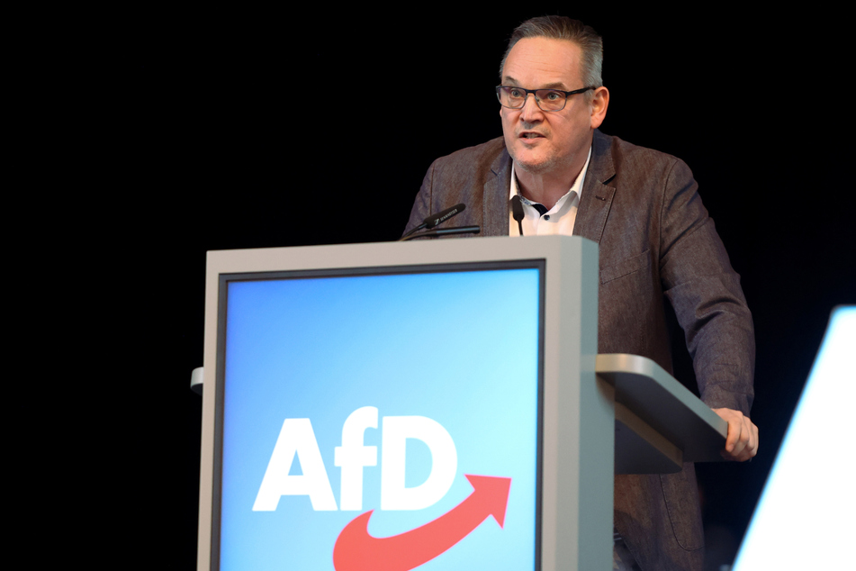 Der AfD-Landesvorsitzende Martin Reichardt (54) nannte das Vorgehen eine "politisch motivierte Maßnahme". (Archivbild)