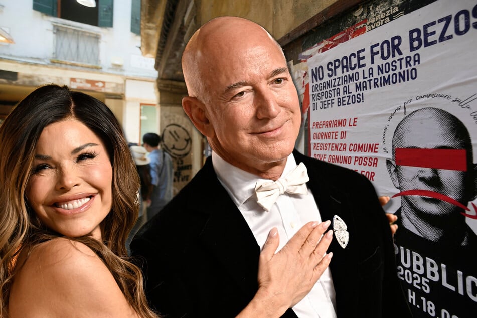 Emoción ante el gigantesco evento: Boda de Jeff Bezos con lujo, famosos y protestas
