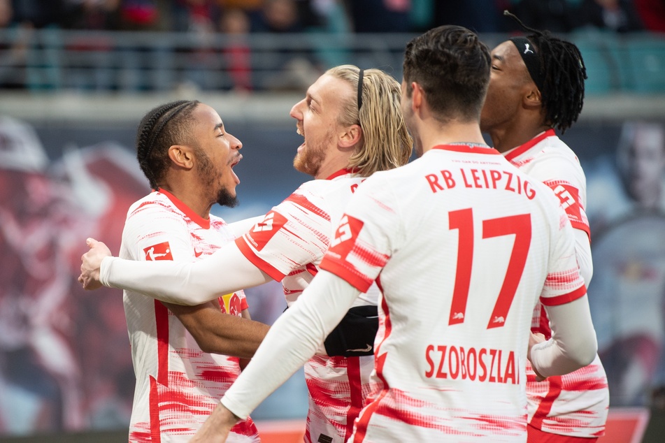 Grund zur Freude: Durch den Sieg konnte RB Leipzig im Kampf um die Champions-League-Plätze wieder Boden gut machen.