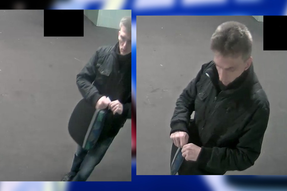 Mit diesen Fotos aus einer Überwachungskamera sucht die Polizei Berlin nach einem mutmaßlichen Brandstifter, der am 22. Februar 2020 einen Großbrand in einem Neuköllner Wohnhaus verursacht haben soll.