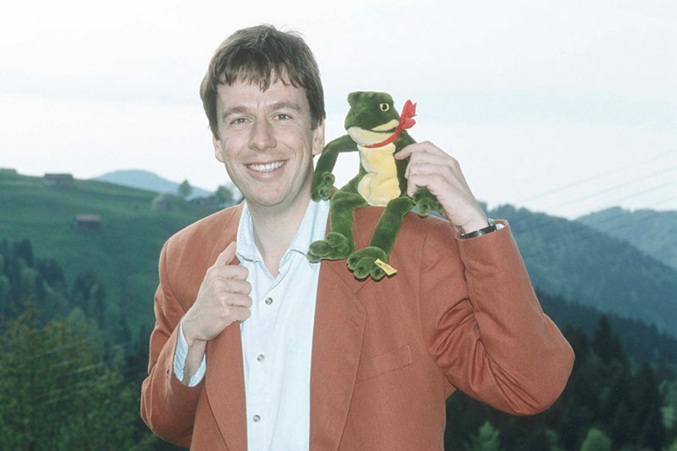 Heiter bis sonnig: Jörg Kachelmann genießt als Moderator des Wetterberichts Kultstatus. Mitte der 1990er-Jahre gehörten lässige Kleidung und flapsige Sprüche zu seinen Markenzeichen im TV.