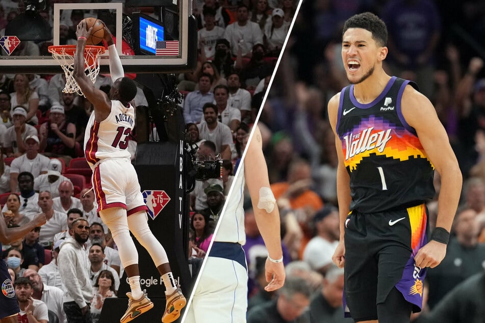 NBA Playoffs: Heat burn Sixers in Miami, Mavs misfire at Suns