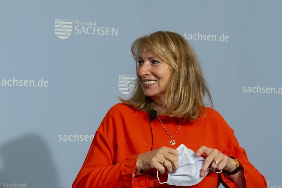 Petra Köpping (63, SPD) erklärte am Dienstag die neuen Corona-Regeln für Sachsen.