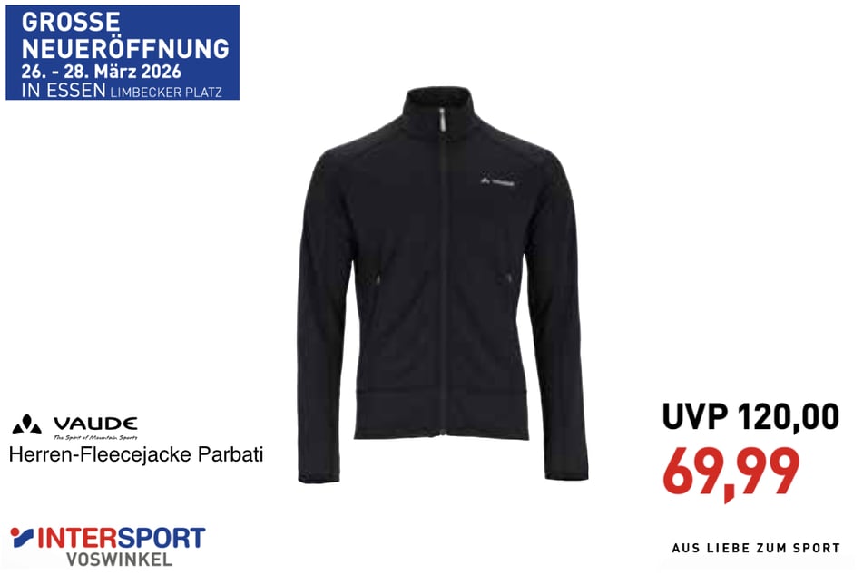 Vaude Parbati für 69,99 statt 120 Euro (Herren)