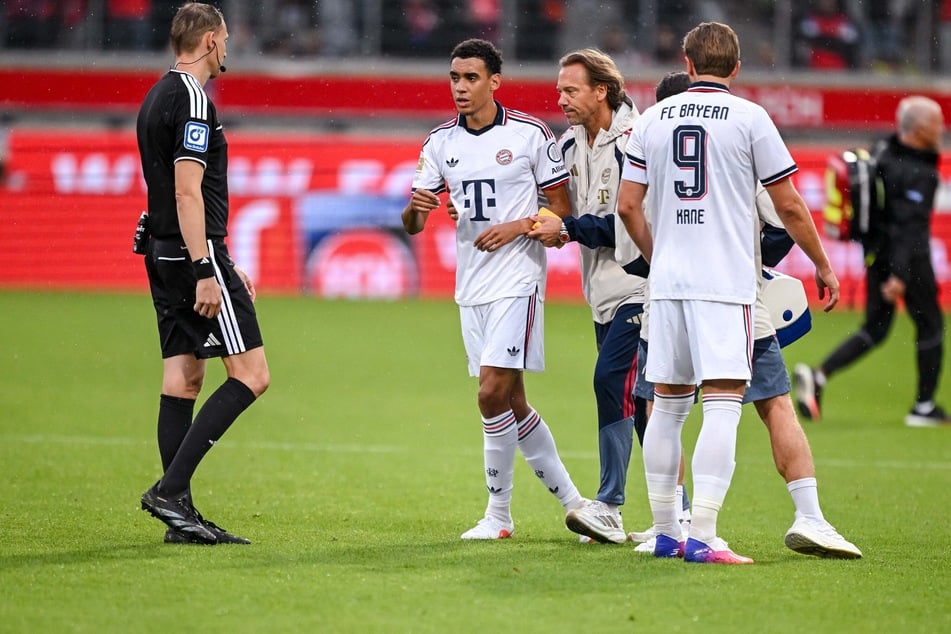 Auch drei Tage später gegen den 1. FC Heidenheim hatte der Bayern-Profi einen Aussetzer, gab aber noch am selben Abend Entwarnung.