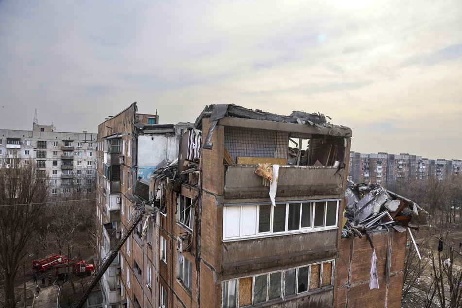 Donezk im Osten der Ukraine. Laut Angaben aus Moskau hat das russische Militär zwei ukrainische Munitionslager im Gebiet zerstört.