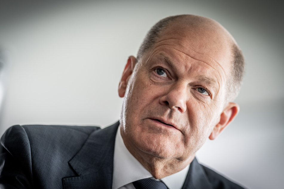 Kanzler OIaf Scholz (64, SPD) forderte ein geschlossenes Auftreten der EU.