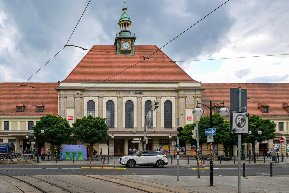 Vom Bahnhof Görlitz ...