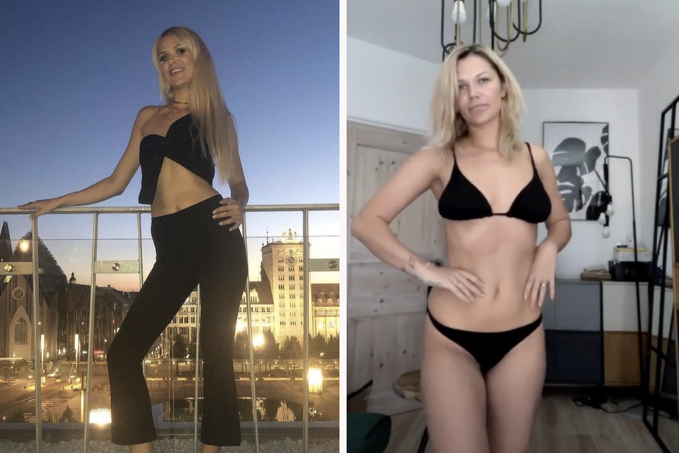 Egal ob zehn Kilo mehr oder weniger: Sara Kulka (32) fühlt sich in ihrem Körper wohl.