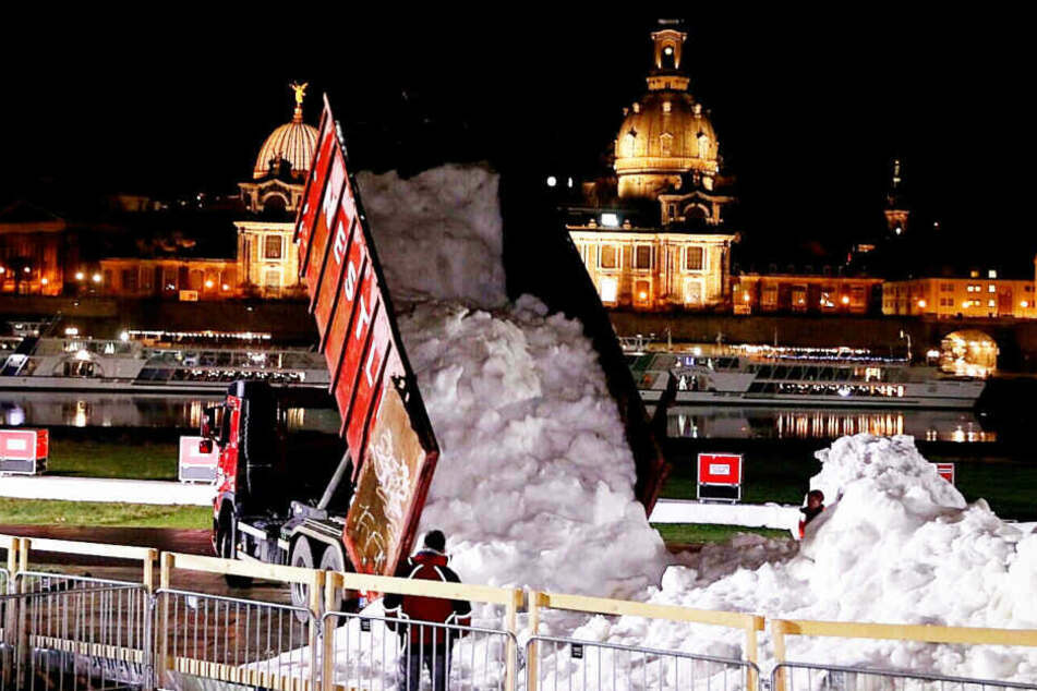 Bald liegt wieder tonnenweise Schnee an der Elbe! Das ist der Grund!