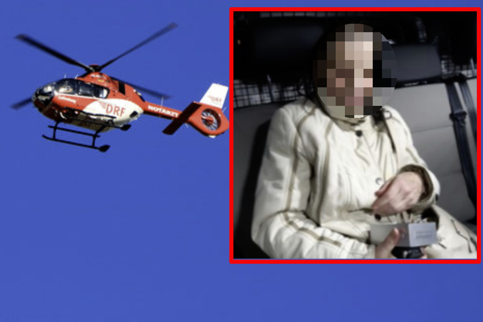 Vermisste Seniorin wieder da, Hubschrauber bei Suche mit Laserpointer geblendet!