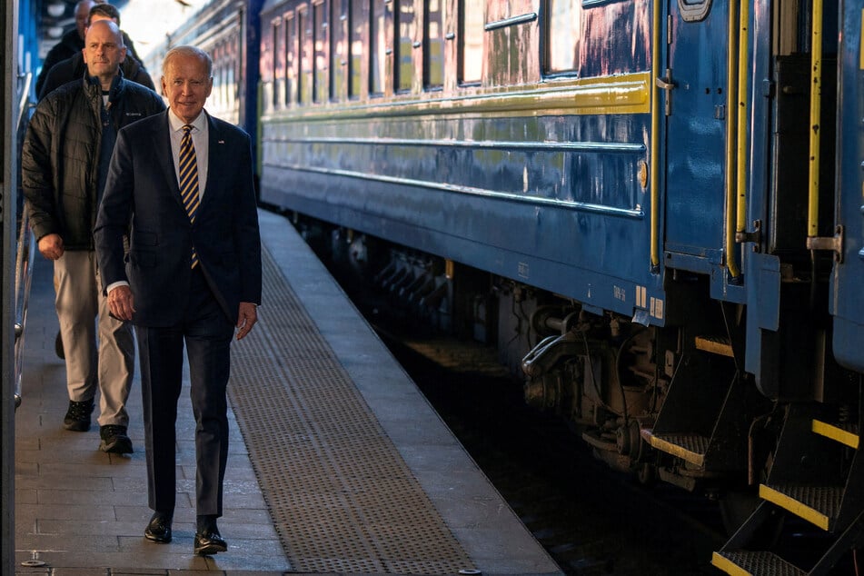 How Joe Biden made his historic surprise visit to Kyiv