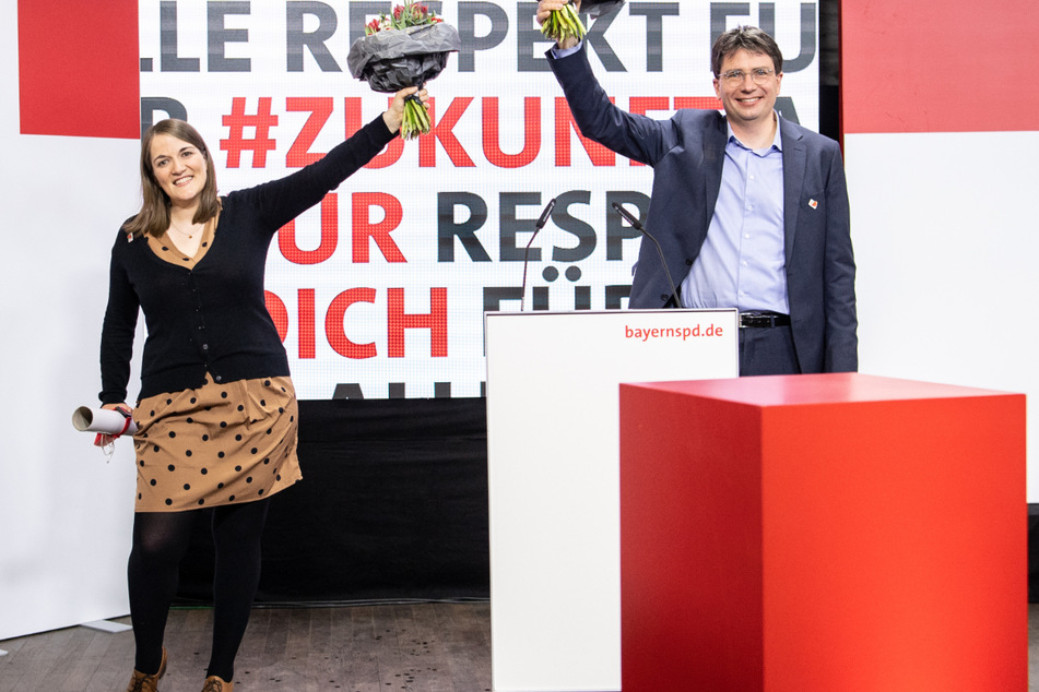 Ronja Endres (34) und Florian von Brunn (51) heißen die beiden neuen Landesvorsitzenden der bayerischen Sozialdemokraten.