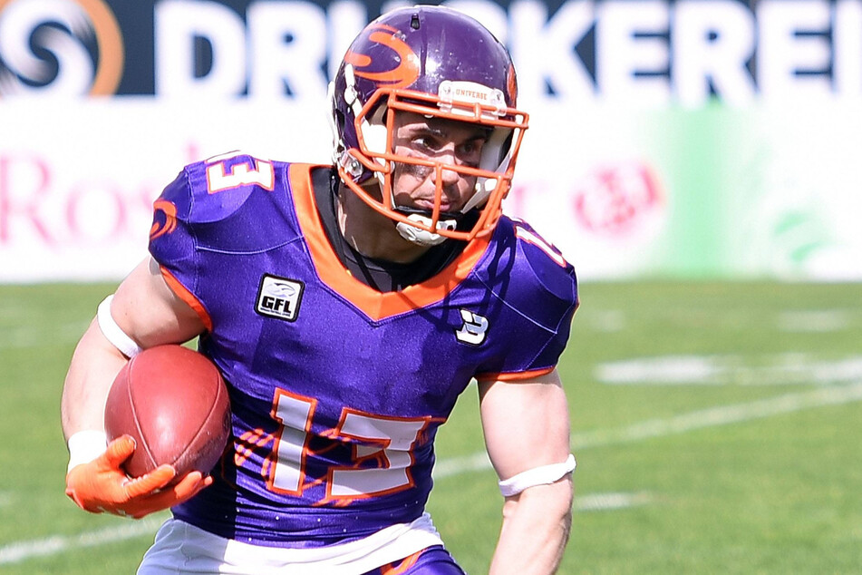 Anthony Brooks (29), hier noch im Frankfurter Trikot, verstärkt ab sofort die Dresden Monarchs.