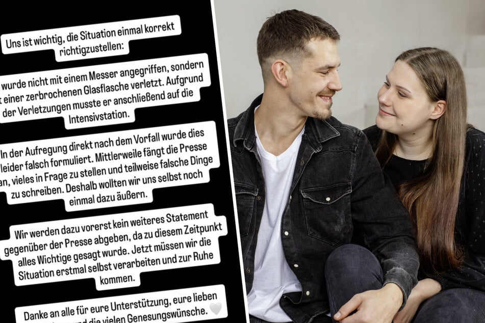 Lavinia Wollny teilt Richtigstellung: "Tim wurde nicht mit Messer angegriffen!"