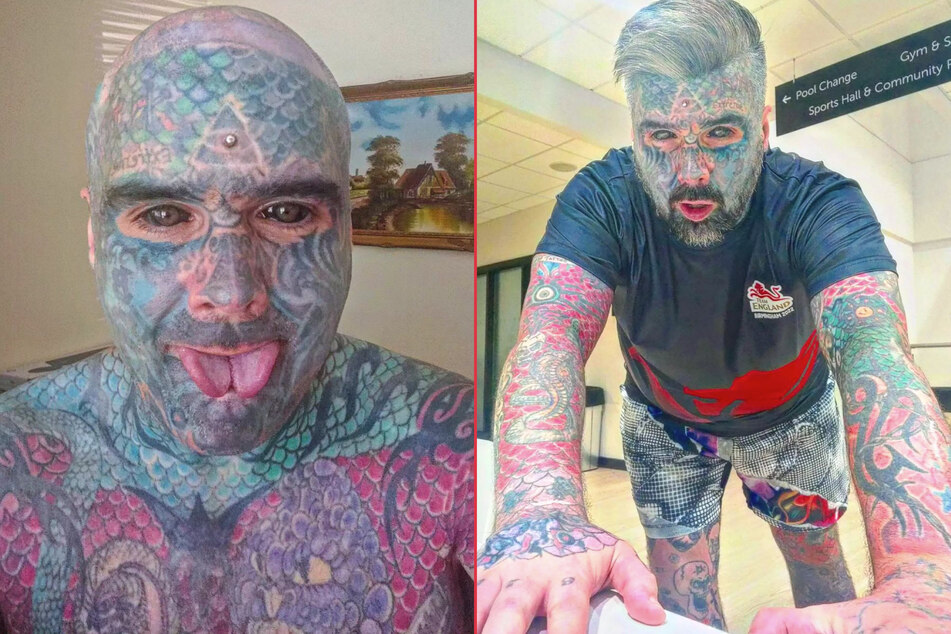 Most tattooed man in Britain forced to press pause on passion due to cold, hard economics