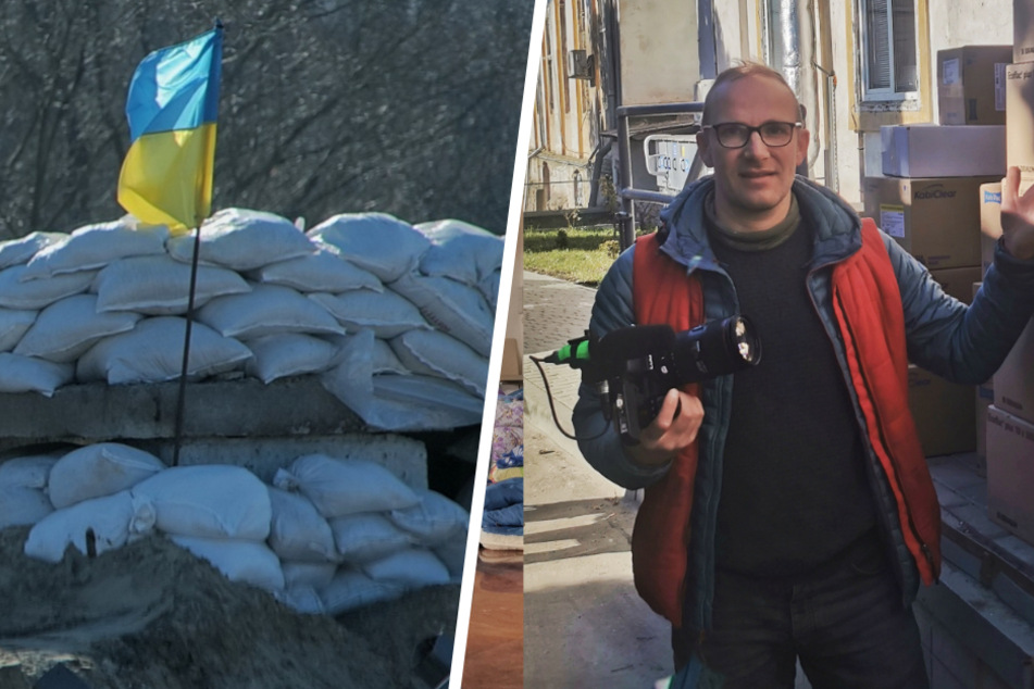 Ein Dresdner fährt Hilfsgüter in die Ukraine: Einmal Krieg und wieder zurück