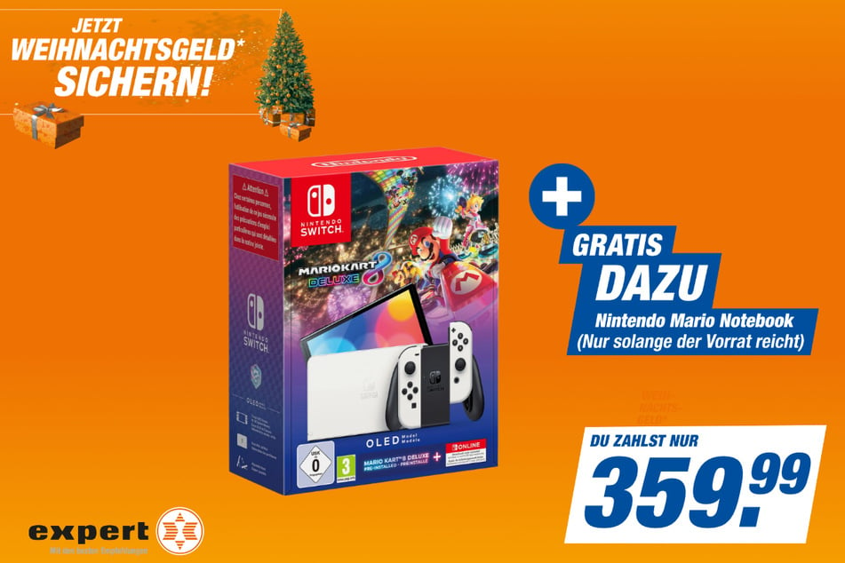 Nintendo OLED-Switch für 359,99 Euro.