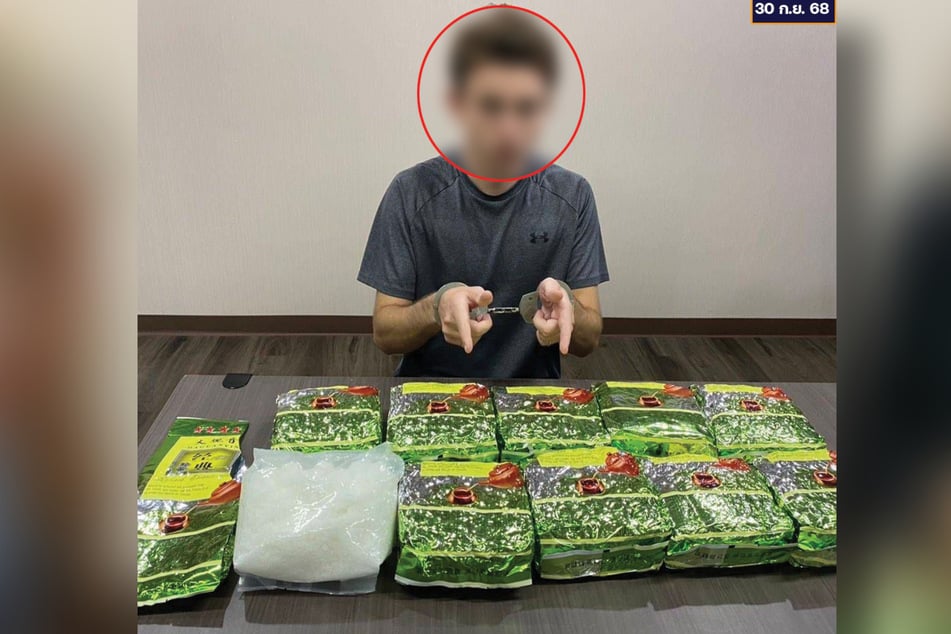 George W. (23) wurde mit kiloweise Crystal-Meth erwischt.