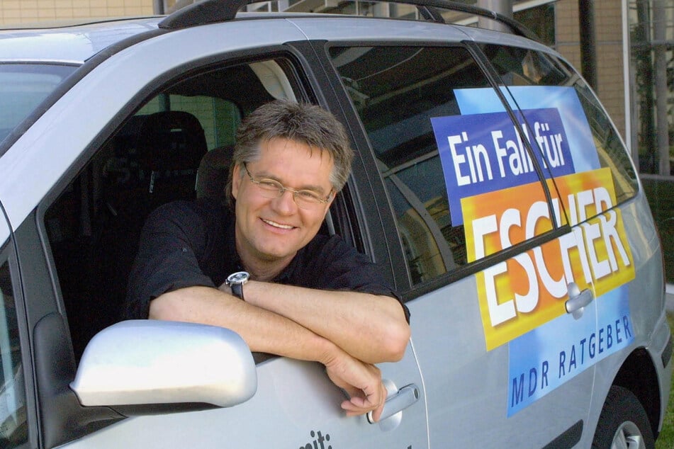 Viele Jahre tourte Peter Escher für seine MDR-Sendung "Ein Fall für Escher" durch Mitteldeutschland.