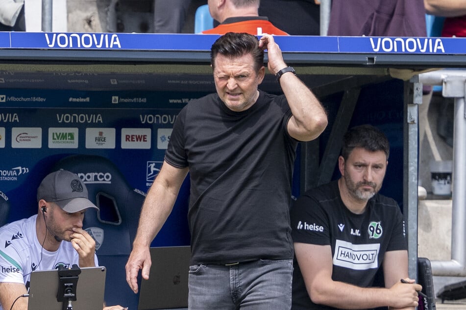 Will mit Hannover 96 den Aufstieg packen: Cheftrainer Christian Titz (55).