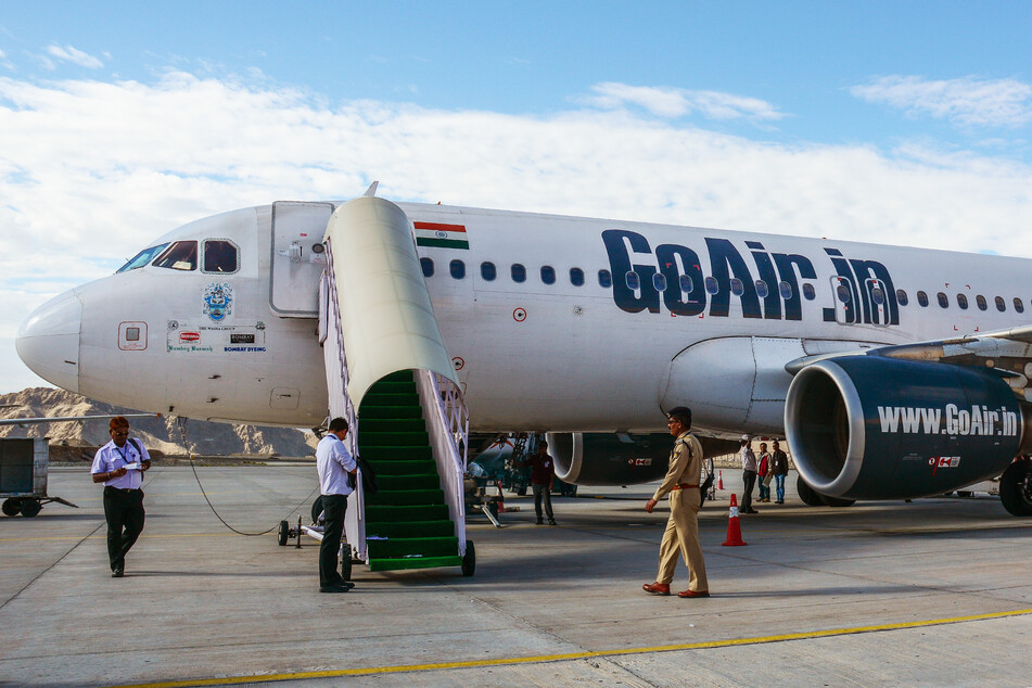 Das Gold wurde mit einem GoAir-Flug nach Indien geschmuggelt.