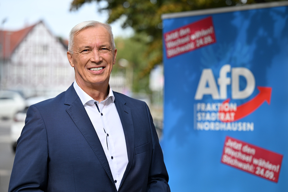 AfD-Kandidat Jörg Prophet (61, Foto) unterlag seinem parteilosen Gegenkandidaten Kai Buchmann (47).