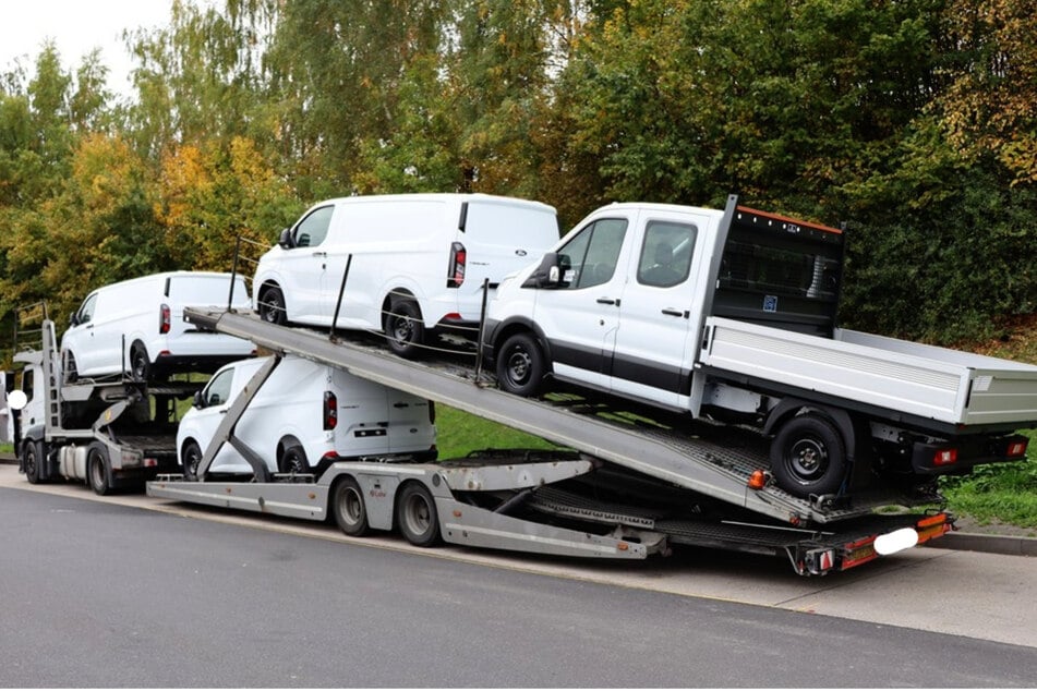 Zu hoch? Zu lang? Beides! Also ging es für den Fahrer erst einmal nicht weiter.