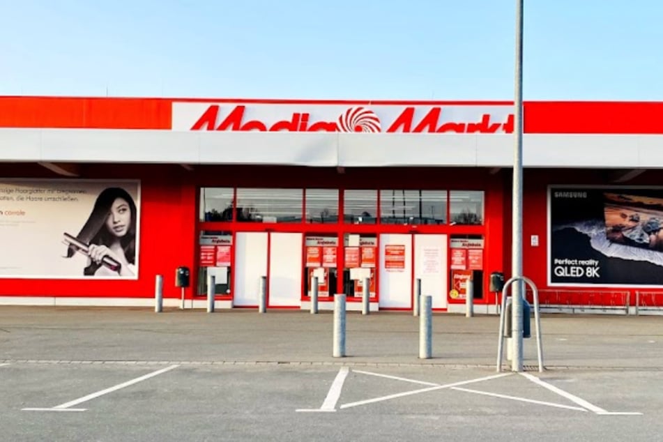 MediaMarkt Meerane auf der Guteborner Allee 1.