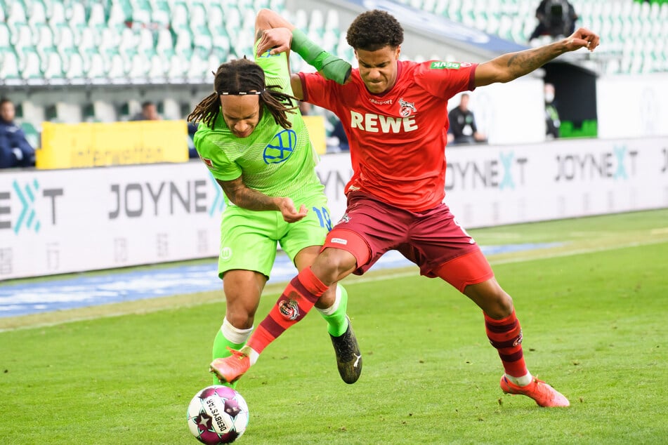 Kölns Ismail Jakobs (r, 21) steht offenbar kurz vor dem Wechsel zu AS Monaco.